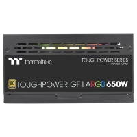 Thermaltake Toughpower GF1 A-RGB 80 Plus Gold PSU, Modulare - 650 Watt
