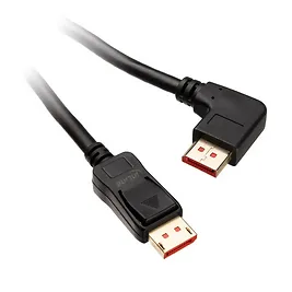 InLine Cavo DisplayPort 8K (FUHD) con Angolo a Sinistra, Nero - 2m InLine Cavo DisplayPort 8K (FUHD) con Angolo a Sinistra, Nero - 2m