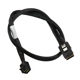 Silverstone SST-CPS06 Cavo Mini-SAS SFF-8643 / SATA, Nero - 60cm Silverstone SST-CPS06 Cavo Mini-SAS SFF-8643 / SATA, Nero - 60cm