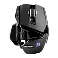 Mad Catz R.A.T. AIR Wireless Gaming Mouse with Charging Pad - Black
