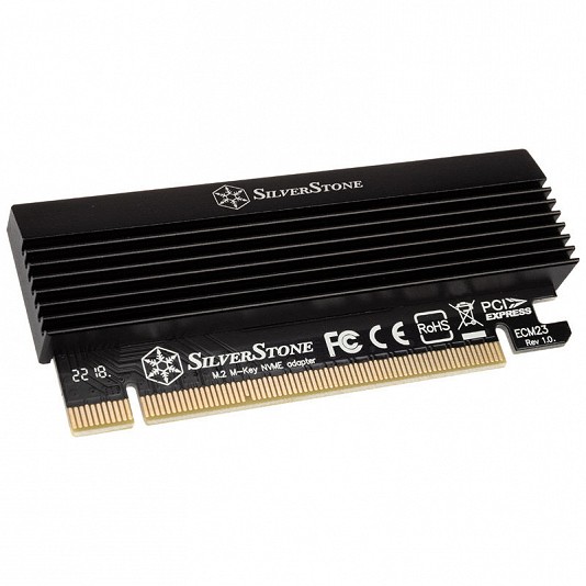 Silverstone SST-ECM23 2x M.2 Expansion Card - PCIe Silverstone SST-ECM23 2x M.2 Expansion Card - PCIe