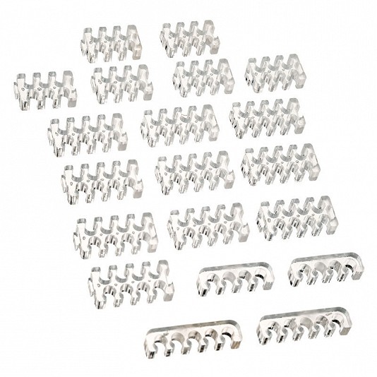 Silverstone Cable Comb EPS/PCIe - Trasparente Silverstone Cable Comb EPS/PCIe - Trasparente