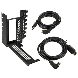 CableMod Supporto Verticale GPU con Riser Cable PCIe x16, 2x DisplayPort - Nero CableMod Supporto Verticale GPU con Riser Cable PCIe x16, 2x DisplayPort - Nero