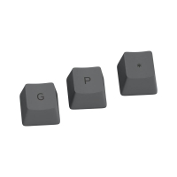 Glorious PC Gaming Race  GPBT Keycaps - 114 Tasti in PBT, ANSI, Layout US, Black Ash