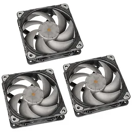 PHANTEKS Ventole T30 PWM 120mm, Kit 3 Pezzi - Nero PHANTEKS Ventole T30 PWM 120mm, Kit 3 Pezzi - Nero