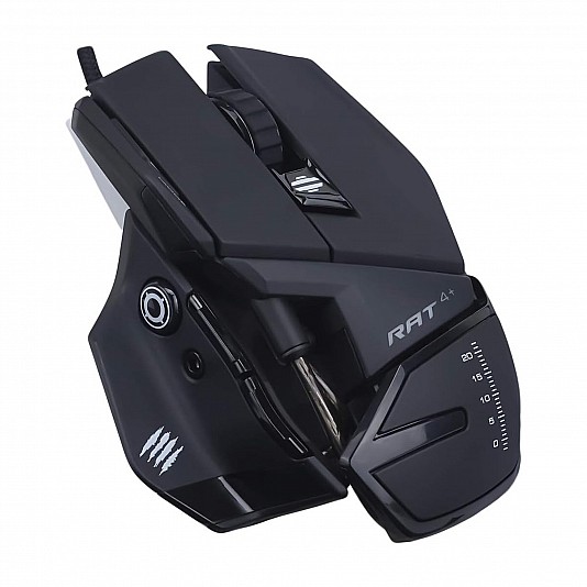 Mad Catz R.A.T. 4+ Gaming Mouse - Black Mad Catz R.A.T. 4+ Gaming Mouse - Black