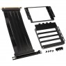 Lian Li O11D-1X-4 Riser Card + PCI Slot Bracket, PCIe 4.0 - Nero