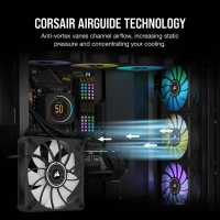 Corsair iCUE ML120 RGB ELITE Premium PWM Magnetic Levitation Fan, Triple Pack - 120mm