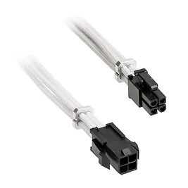 BitFenix Alchemy Prolunga ATX 4 Pin 45 cm - Sleeved, Bianco BitFenix Alchemy Prolunga ATX 4 Pin 45 cm - Sleeved, Bianco
