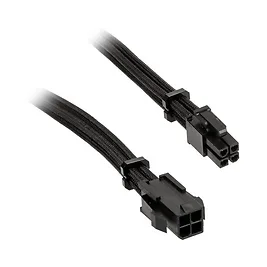 BitFenix Alchemy Prolunga ATX 4 Pin 45 cm - Sleeved, Nero BitFenix Alchemy Prolunga ATX 4 Pin 45 cm - Sleeved, Nero