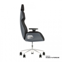 Thermaltake ARGENT E700 Gaming Chair Vera Pelle Design by Porsche - Space Gray