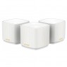 Asus ZenWiFi AX Mini XD4 (W-3-PK) Mesh WiFi 6 AX1800 System (3 pezzi) - Bianco