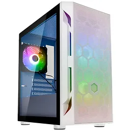 Silverstone SST-FAH1MW-PRO Fara H1M Pro Micro-ATX, ARGB, Tempered Glass - Bianco Silverstone SST-FAH1MW-PRO Fara H1M Pro Micro-ATX, ARGB, Tempered Glass - Bianco