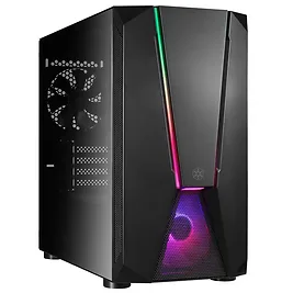 Silverstone SST-FAV1MB-PRO Fara V1M Pro Micro-ATX, ARGB, Tempered Glass - Nero Silverstone SST-FAV1MB-PRO Fara V1M Pro Micro-ATX, ARGB, Tempered Glass - Nero