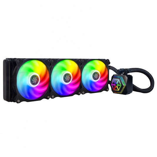 Silverstone SST-PF360-ARGB-V2 Cooler AIO, ARGB - 360 mm - Nero Silverstone SST-PF360-ARGB-V2 Cooler AIO, ARGB - 360 mm - Nero