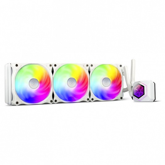 Silverstone SST-PF360W-ARGB-V2 Cooler AIO, ARGB - 360 mm - Bianco Silverstone SST-PF360W-ARGB-V2 Cooler AIO, ARGB - 360 mm - Bianco