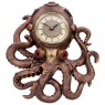 Nemesis Now Steampunk Octopus Squid Wall Clock - 26 cm