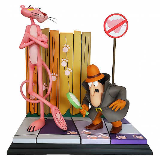 Hollywood Collectibles Pink Phanter & The Inspector - 40 cm Hollywood Collectibles Pink Phanter & The Inspector - 40 cm