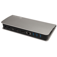 Icy Box IB-DK-2408-C USB Type-C Docking Station - Argento