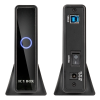 Icy Box IB-377U3 Cassetto HDD 3.5" con USB 3.0 Type-A - Nero
