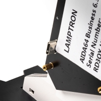 Lamptron VGA Holder con display - Nero