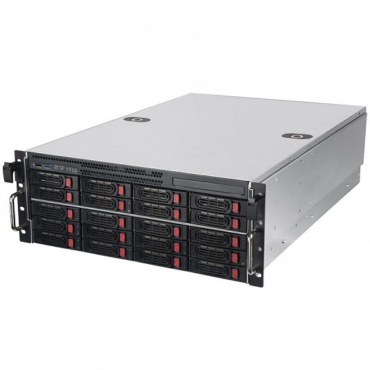 Silverstone SST-RM43-320-RS Rackmount Server - 4U - Grigio Silverstone SST-RM43-320-RS Rackmount Server - 4U - Grigio