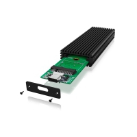 Icy Box IB-1816M-C31 Box Esterno USB 3.1 per SSD M.2 - Nero