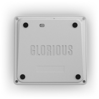Glorious PC Gaming Race GMMK Wireless Numpad, Fox Swith - Grigio/Bianco
