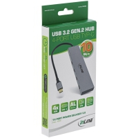 InLine HUB USB-C, USB 3.2, 4x USB Type-C