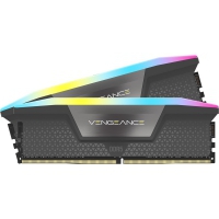 Corsair Vengeance RGB DDR5-6000MHz C36, Grigio - 32GB (2x16GB) AMD EXPO