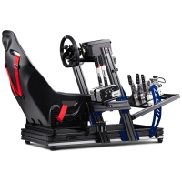 Next Level Racing F-GT Elite Cockpit in Alluminio - iRacing Edition