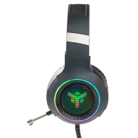 iTek H430 Gaming Headset, Virtual 7.1, Sette Colori LED+RGB - Nero