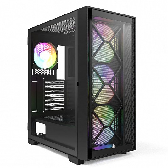 Montech AIR 1000 Premium, Mid-Tower, Vetro Temperato - Nero Montech AIR 1000 Premium, Mid-Tower, Vetro Temperato - Nero