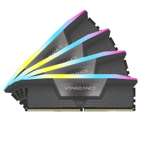 Corsair Vengeance RGB DDR5 5600MHz C36, Grigio - 64GB (4x16GB) AMD EXPO