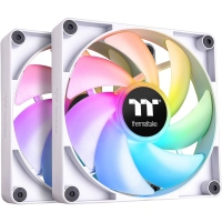 Thermaltake CT120 ARGB Sync PC Cooling Fan, 120mm, Bianco - Kit 2 Pezzi