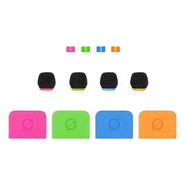 RODE Colors Set 3, Cappucci e Targhette per Wireless GO, Wireless GO II, Lavalier II RODE Colors Set 3, Cappucci e Targhette per Wireless GO, Wireless GO II, Lavalier II