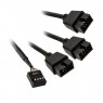 Lian-Li PW-U2HB USB Convertitore da 1 a 3 USB