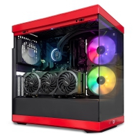 Drako's Gaming Rig Y40 Red, RTX 3070 Ti, Intel i5-13600KF, 32GB DDR5