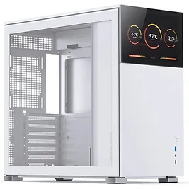 Jonsbo D41 Screen ATX, vetro temperato - Bianco Jonsbo D41 Screen ATX, vetro temperato - Bianco