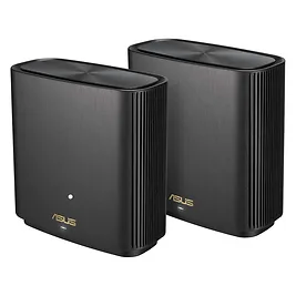 Asus ZenWiFi AX XT8 V2, Tri-band, WiFi 6 (2 pezzi) - Nero Asus ZenWiFi AX XT8 V2, Tri-band, WiFi 6 (2 pezzi) - Nero