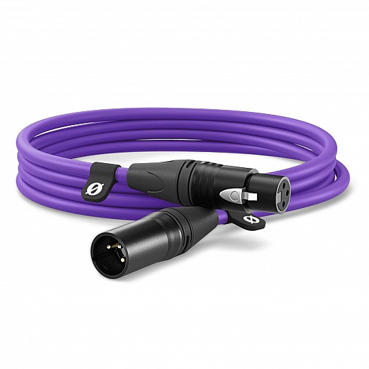 RODE XLR-Cable Cavo XLR per microfono, 3 metri - Blue RODE XLR-Cable Cavo XLR per microfono, 3 metri - Blue