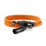 RODE XLR-Cable Cavo XLR per microfono, 3 metri - Arancione