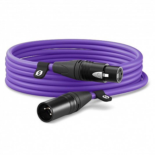 RODE XLR-Cable Cavo XLR per microfono, 6 metri - Viola RODE XLR-Cable Cavo XLR per microfono, 6 metri - Viola