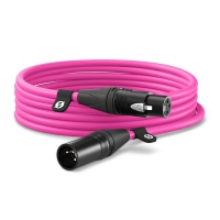 RODE XLR-Cable Cavo XLR per microfono, 6 metri - Rosa