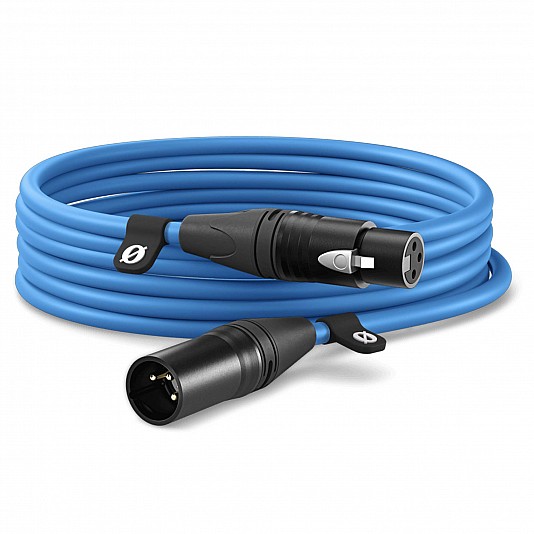 RODE XLR-Cable Cavo XLR per microfono, 6 metri - Blu RODE XLR-Cable Cavo XLR per microfono, 6 metri - Blu