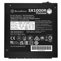 Silverstone SST-SX1000R Alimentatore SFX-L Cybernetics Platinum, Modulare - 1.000 Watt