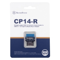 SilverStone CP14-R Adattatore connettore interno da USB 3.0 a USB 3.1 Type-C