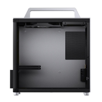 Jonsbo T8 Plus Mini-ITX, vetro temperato - Argento