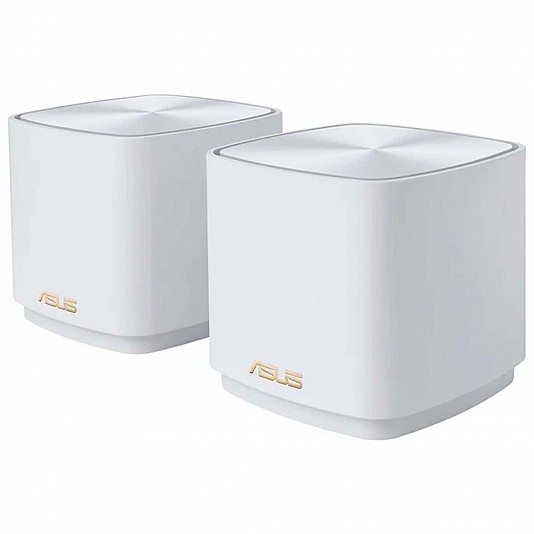 Asus ZenWiFi XD4 Plus (W-2-PK) Mesh WiFi 6 AX1800 System (2 pezzi) - Bianco Asus ZenWiFi XD4 Plus (W-2-PK) Mesh WiFi 6 AX1800 System (2 pezzi) - Bianco