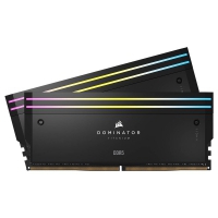 Corsair Dominator Titanium RGB DDR5 6000MHz C30, Nero - 64GB (2x32GB)
